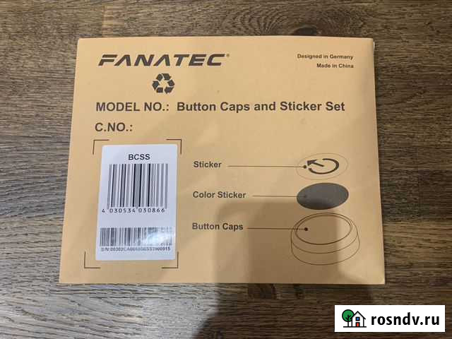 Fanatec Button Caps and Sticker Set Калининград - изображение 1