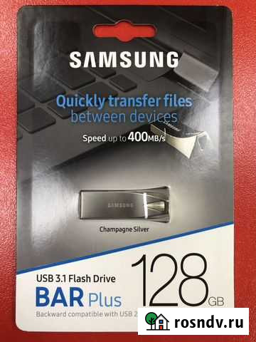 USB флэшки samsung 128Gb USB 3.1 300 мб/с Москва - изображение 1