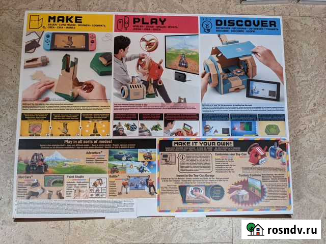 Nintendo Labo 3 собранных комплекта Красногорск - изображение 1