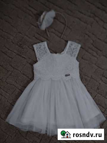 Платье праздничное 92 размер Бор - изображение 1