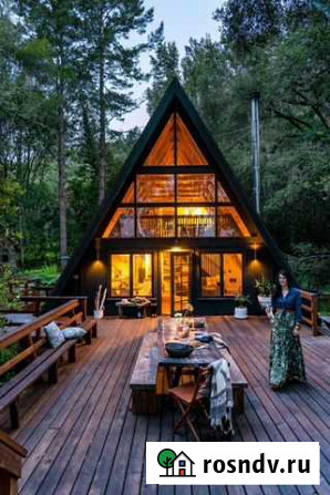 Дом A-frame каркас Зеленогорский - изображение 1