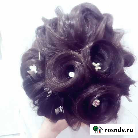 Маникен натуральные волосы 50см Красногорск - изображение 1