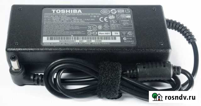 Блок питания toshiba AC-N216-T2 5.5x2.5 19V 4.74A Рыбинск - изображение 1