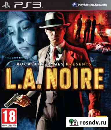 L.A. noire PS3 новая Тула