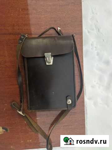 Планшет офицерский кожаный СССР Улан-Удэ - изображение 1