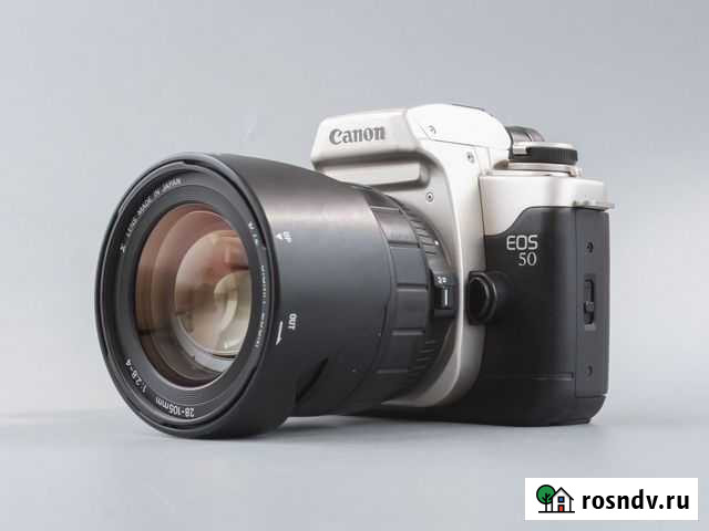 Фотоаппарат Canon EOS 50 kit Sigma 28-105mm f2.8-4 Новосибирск - изображение 1