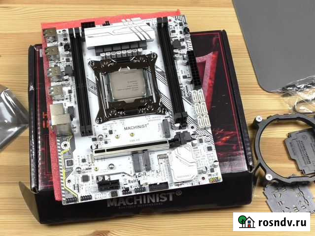 Связка machinist X99 + Xeon E5 2660 V3 + 32Gb DDR4 Чебоксары - изображение 1
