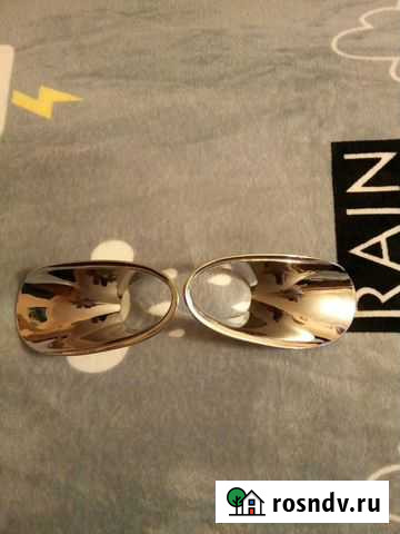 Хромированные вставки для птф на Хонда Янино-1 - изображение 1