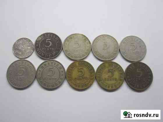 5 центов 1894-1958 Британский Гондурас Сочи