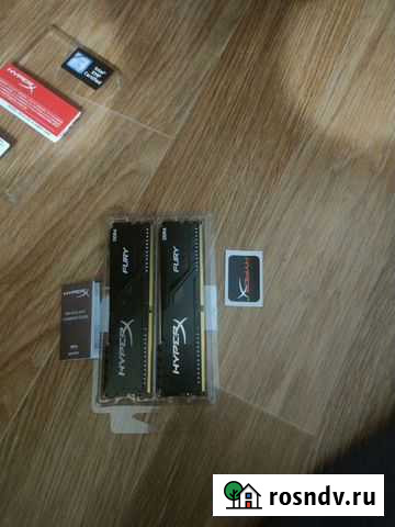 Оперативная память ddr4 4гбХ2(3000mhz) Калуга - изображение 1