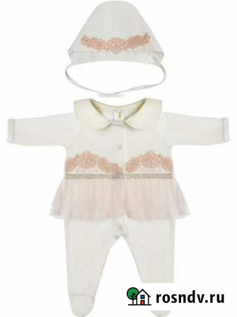 Комплект на выписку Luxury Baby новый для девочки Пенза - изображение 1