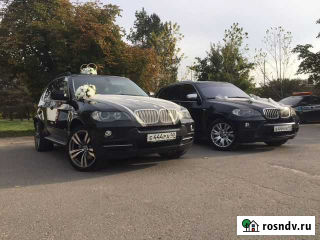 Катаем свадьбы на BMW X5 Калуга - изображение 1