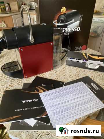 Кофемашина nespresso pixie Апрелевка - изображение 1
