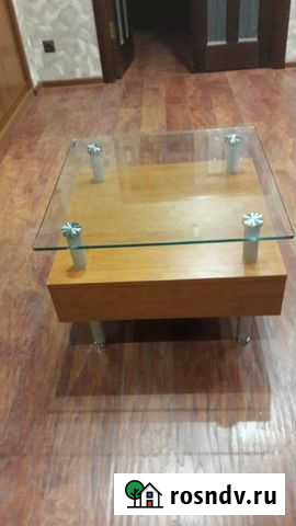 Журнальный стеклянный столик Пермь - изображение 1