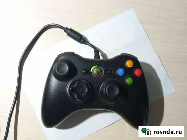 Геймпад xbox 360 проводной Братск - изображение 1