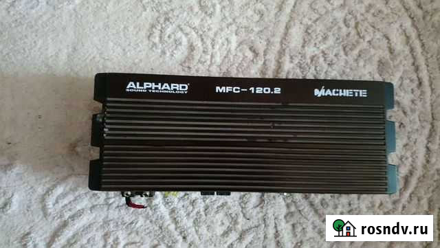 Усилитель альфард MFC 120.2 Карачаевск - изображение 1