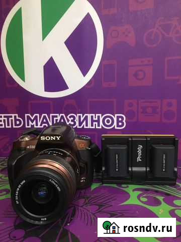 Зеркальный фотоаппарат Sony a330 Серпухов - изображение 1