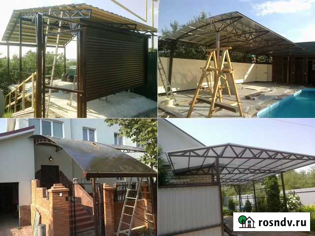 Забор,Навес,Ангар,Ворота,Терасса,Лестн, Перегородк Энгельс - изображение 1