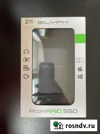 Glyph Technologies Atom raid 2TB USB 3.1 Gen 2 Typ Москва - изображение 1