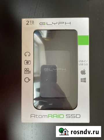 Glyph Technologies Atom raid 2TB USB 3.1 Gen 2 Typ Москва - изображение 1