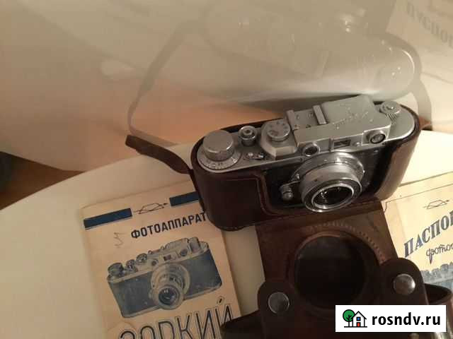Плёночный фотоаппарат «Зоркий» 1953г.в Пенза - изображение 1