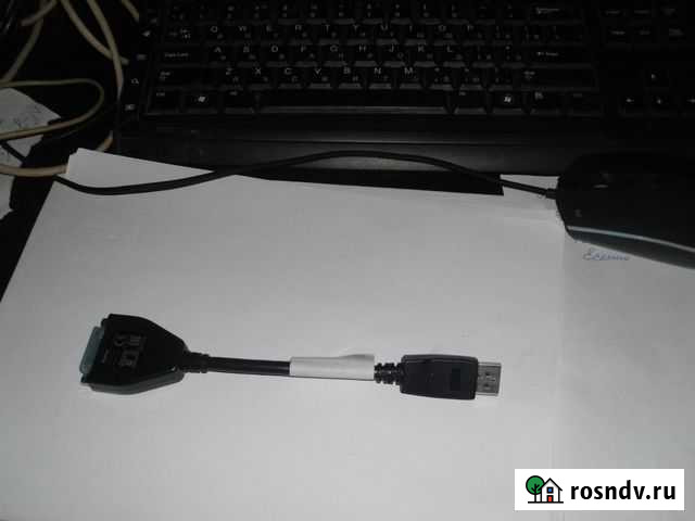 Кабель переходник DVI-дисплейпорт Краснодар - изображение 1