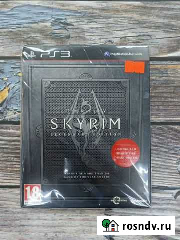 PS3 TES 5 Skyrim Legendary Edition Сургут - изображение 1