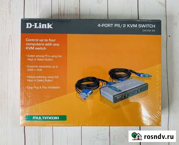 KVM-переключатель D-link dkvm-4K Вологда - изображение 1