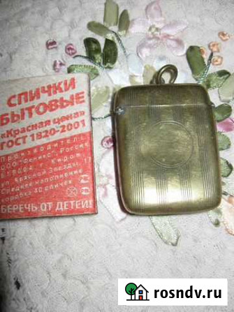 Антикварная мини спичечница 1920 гг Европа Таганрог - изображение 1