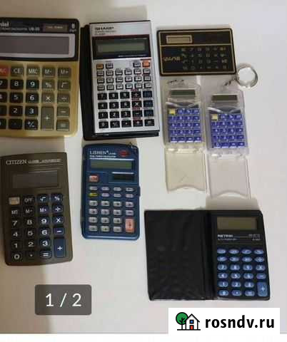 Калькулятор рабочиибез батареек Барнаул - изображение 1