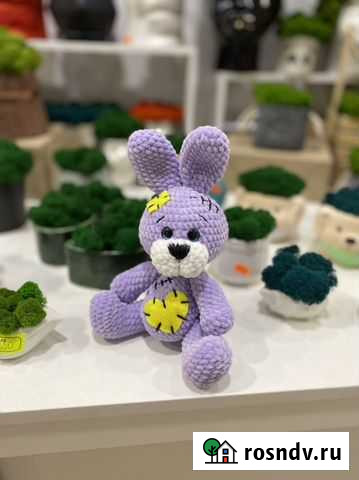 Заяц. Вязаная игрушка Волжский - изображение 1