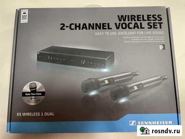 Пара радиомикрофонов Sennheiser XSW-1-835 Dual Пермь - изображение 1