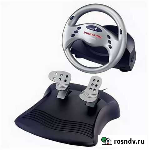 Игровой руль с педалями Йошкар-Ола - изображение 1