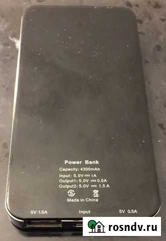 Зарядное устройство power bank 4300mAh Реутов - изображение 1