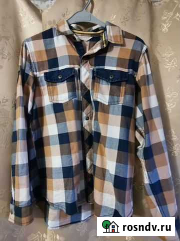 Рубашка для мальчика лет 10,рост 152 Курск - изображение 1