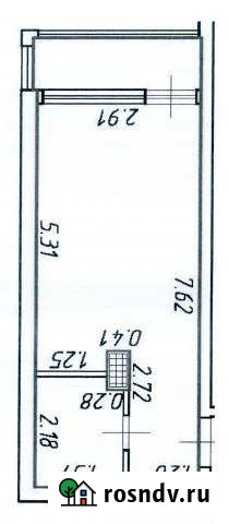 Квартира-студия, 21 м², 3/3 эт. в аренду на длительный срок в Кузьмоловском Кузьмоловский - изображение 1
