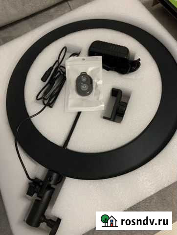 Кольцевая лампа 36 см новая Брянск - изображение 1