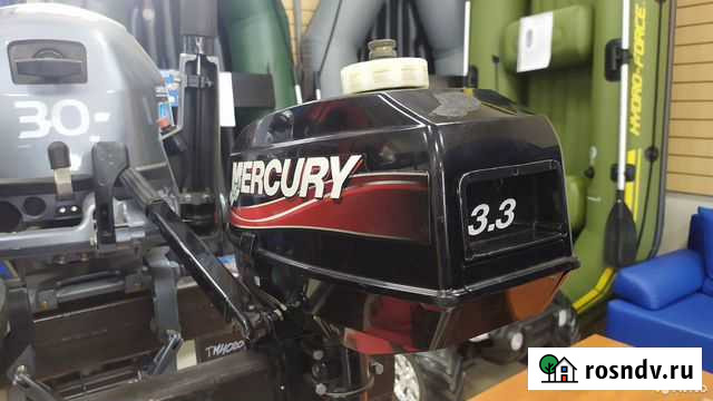 Лодочный мотор Mercury ME 3.3 M Б/У Нижнекамск - изображение 1