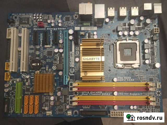 Gigabyte GA-EP45-DS3LR Реутов - изображение 1