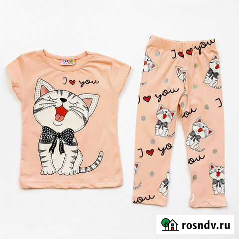 Костюм летний для девочки 86-122 см Пермь - изображение 1