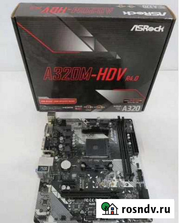 Материнская плата ASRock A320M-HDV R4.0 Сосновый Бор - изображение 1