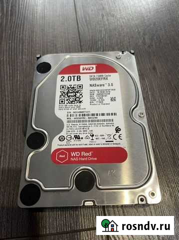 Жесткий диск HDD 2TB WD Red Краснодар - изображение 1