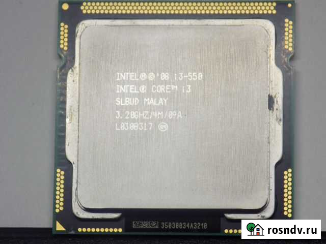 Intel Core i3-550 3.2ггц Пермь - изображение 1