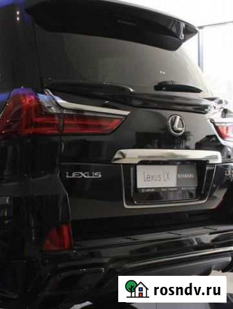 Спойлер Khann для lexus lx карбон Балашиха - изображение 1