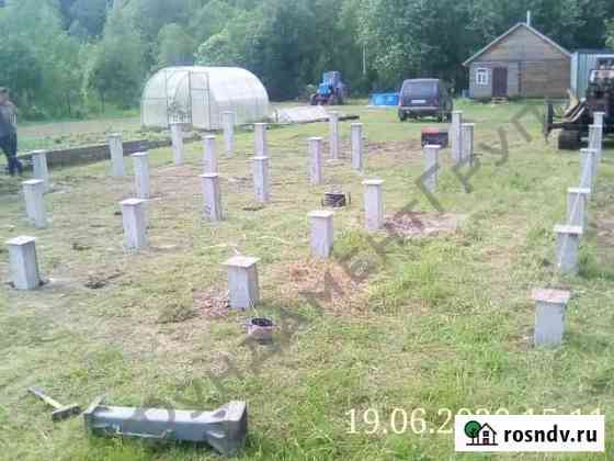 Жб сваи. Фундамент на жб сваях под ключ Никольск
