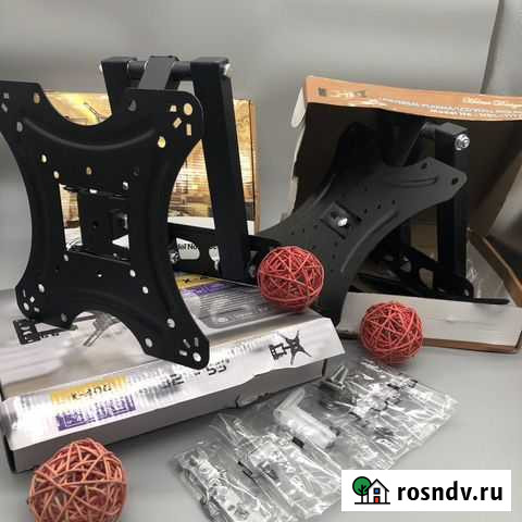 Наклонно-поворотный кронштейн для телевизора Собинка - изображение 1