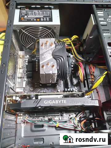 Пк ryzen 5 1500 x 1650 от gigabyte 16gb ram Багаевская - изображение 1