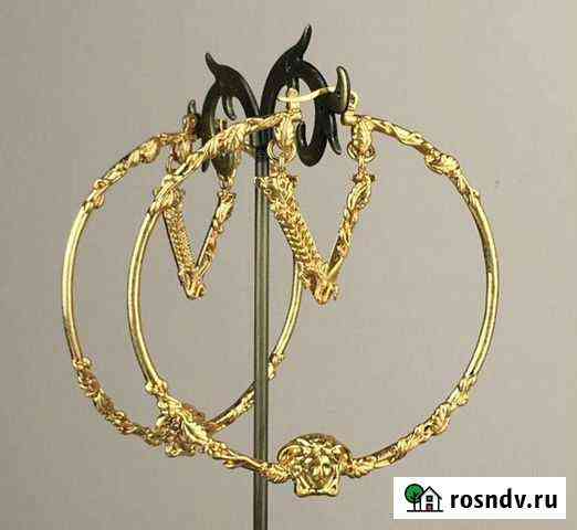 Серьги Versace Москва