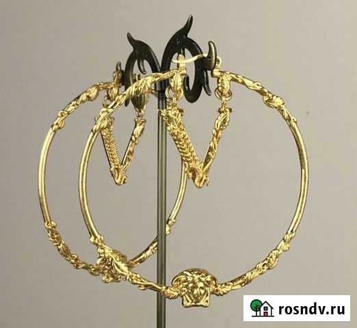 Серьги Versace Москва - изображение 1