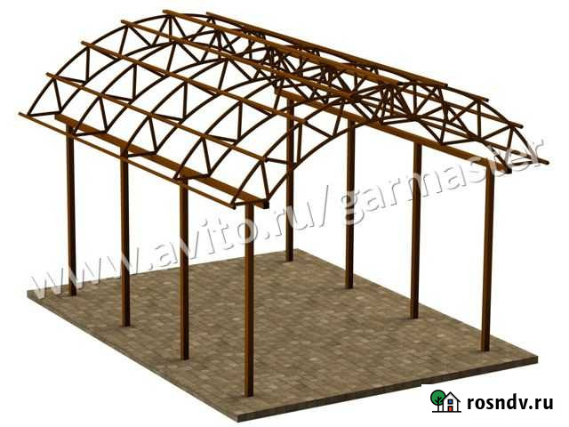 Комплект для сборки навеса Рязань - изображение 1